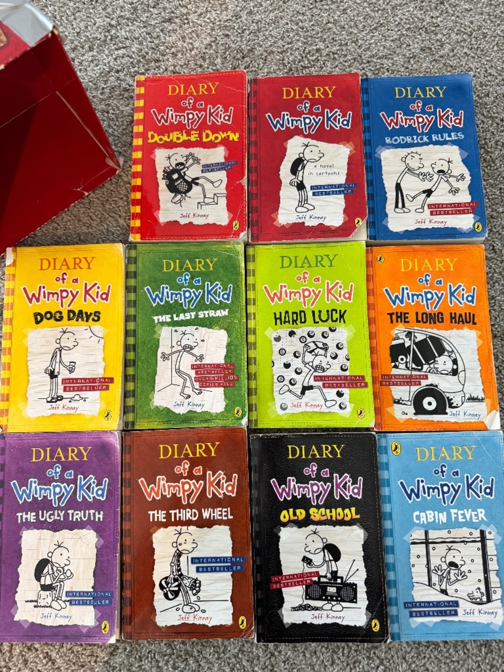 Diary of a wimpy kid (set of 11)